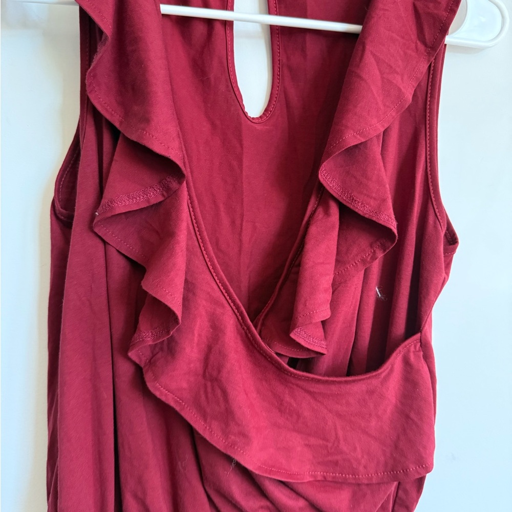 Red romper - Picture 2 of 3